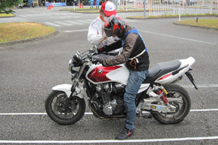 2021山梨県二輪車大会　競技の様子