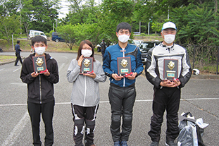 2021山梨県二輪車大会　競技の様子